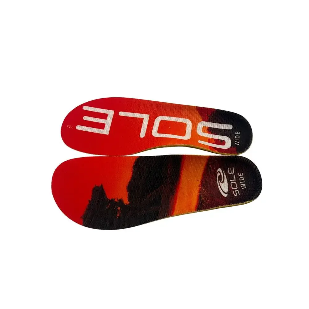 SOLE NWOB Men’s 6 Wide/Women’s 8 Med Cushion Wide Fit Performance Cork Inserts